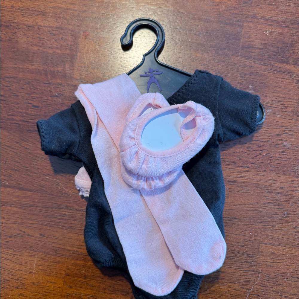 American Girl Black and Pink Doll Outfit